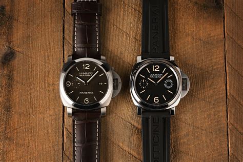 panerai luminor vs luminor due